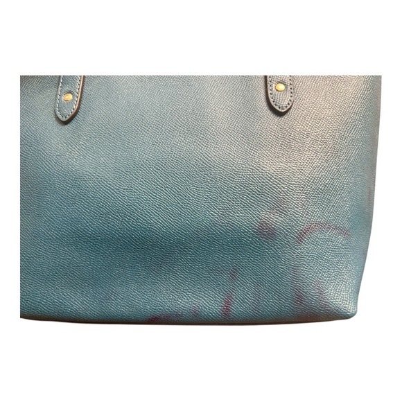 Coach Mini City Zip LEATHER Tote - Picture 6 of 10